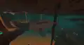 Kies, der im Nether schwebt.