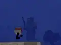 In der Bedrock Edition nutzt der Schwimmer ein 3D-Modell