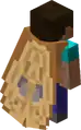 Scrolls cape.