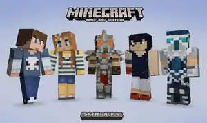 Minecraft-Figuren im Skin-Paket 6