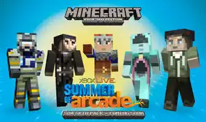 Auswahl aus Skin-Paket "Summer Of Arcade"