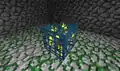 Ein Spinnenspawner mit der ursprünglichen, blauen Textur.