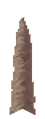 Ein ausgewachsener Stalagmit