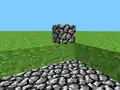 Stein als erster Block in Pre-Classic Pre 0.0.9a (rd-13????) späterer Bruchsteintextur.
