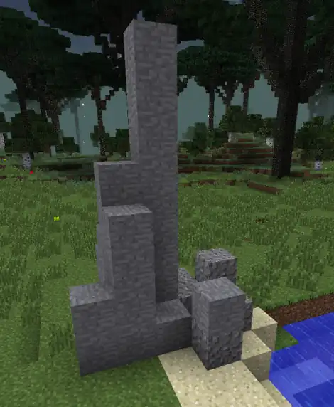 Ein Stalagmit