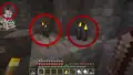Das erste öffentliche Bild einer Kerze auf der Minecraft Live 2020.