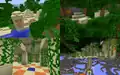 Wüstentempel wurden während der Entwicklung von Vollversion 1.3 oft statt Dschungeltempeln generiert.