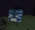 Ein blauer Witherschädel im Ende.