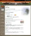 Die Wurm Online-Webseite im April 2007, zum Zeitpunkt als Notch das Projekt verlassen hat