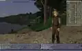 Spieler mit Inventar