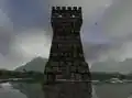 Ein Festungsturm