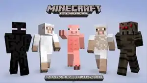 Minecraft-Figuren im Skin-Paket 2