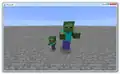 Ein von Dinnerbone getwittertes Bild zu den Zombiekindern.