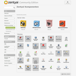 Zentyal 3.0 - Komponentenauswahl Zentyal 3.0 - Komponentenauswahl
