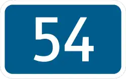 Cesta I. triedy 54