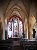 Innenraum mit Blick auf den Chor