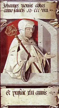 Johannes II. von Ankenreute, 1309–1348 Abt von Weißenau
