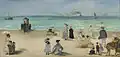 Édouard Manet: Am Strand vom Boulogne-sur-mer, 1868