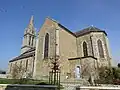 Apsis der Kirche Saint-Aubin