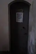 Eingang zur Krypta.