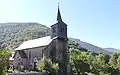 Kirche Saint-Pierre im Dorf Hèchettes