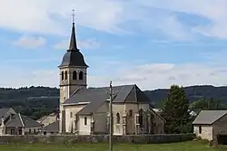 Kirche Saint-Victor et Saint-Ours in Champdor