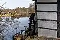 Das Mühlrad der Ölmühle