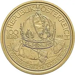 Die Österreichische Kaiserkrone Wertseite