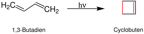 Übersichtsreaktion der Photocylclisierung