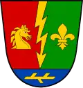 Blitz im Wappen von Czernutz