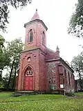 Maria-Magdalena-Kirche in Šunskai, erbaut 1865