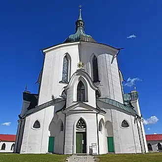 Johann-Nepomuk-Wallfahrtskirche von Zelená Hora