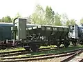 Selbstentladewagen der KND, hier im Eisenbahnmuseum Lužná u Rakovníka (2011)