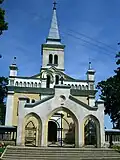 Katholische Kirche der Apostel Petrus und Paulus in Žygaičiai, erbaut 1863