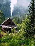 Banja (Sauna) am Ufer