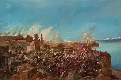 Schlacht von Makhram. 1876