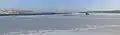 Blick auf die Russki-Brücke über den Östlichen Bosporus