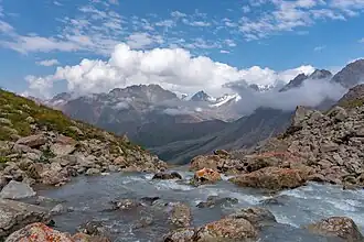 Stromschnellen im Almaty-Naturreservat