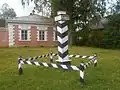 Werstsäule in Wyra (Russland)