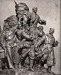 Eintreffen Lenins auf dem Finnländischen Bahnhof 1917 (Gips, 1957/1958)[2]
