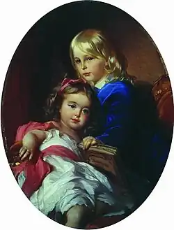 Iwan Makarow, Kinder des Künstlers