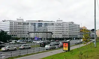 GRU-Hauptquartier am Chodynkafeld im Jahre 2013