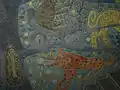 Teil eines Mosaiks