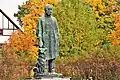 Iwan-Pawlow-Denkmal (1952 mit Wsewolod Jakowlew), Koltuschi bei Wsewoloschsk