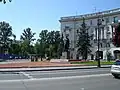 Maxim-Gorki-Denkmal, Kronwerkski Prospekt/Kamennoostrowski Prospekt, St. Petersburg