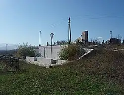 Denkmal für die Opfer des Stalinismus - die Tschetschenen-