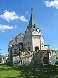Trapesnaja Palata des Feodorowski Gorodok (1913–1917 mit W. A. Pokrowski), Akademitscheski Prospekt 20, Zarskoje Selo[3]