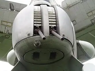 AM-23 im Heck einer Tu-95 „Bear“
