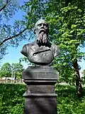 Michail Jewgrafowitsch Saltykow-Schtschedrin, Wolkowo-Friedhof (an den Literatenbrücken), St. Petersburg