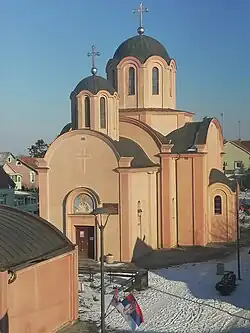 Die serbisch-orthodoxe Kirche Hl. Vasilije Ostroški